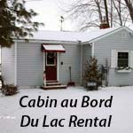 Cabin au bord du lac