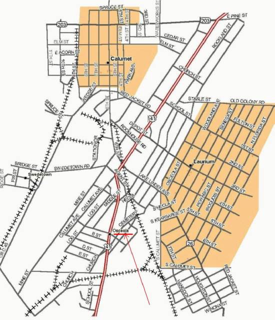 Osceola Map