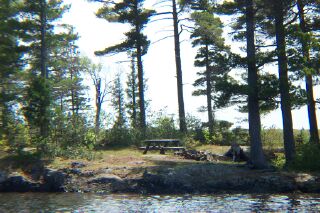 Medora - picnic table