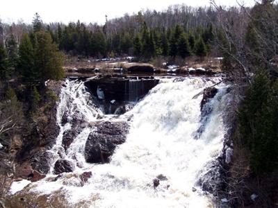 Eagle River Falls - 4/8/04