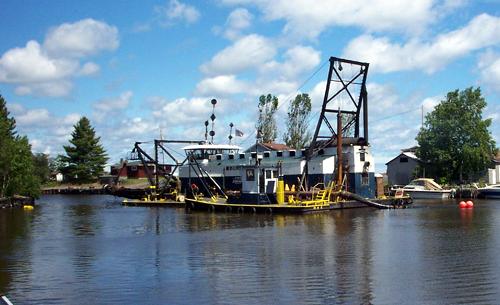 Big Traverse dredging