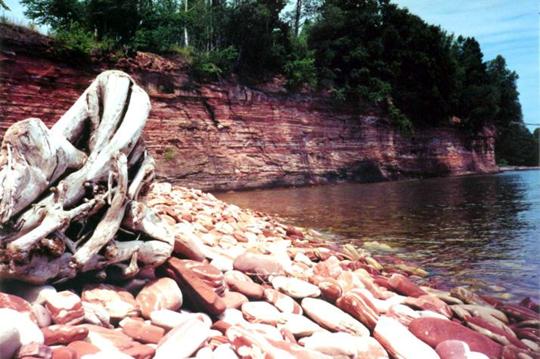 Jacobsville Sandstone Lakeshore