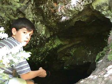 Cody at Cliff Cave