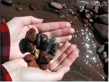 Water and rocks