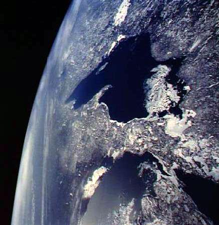 U.P. From Space