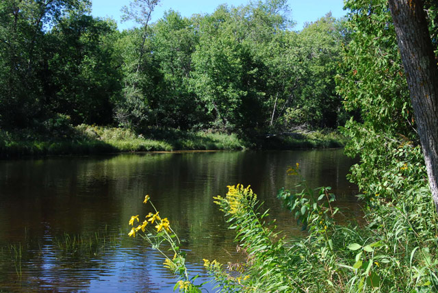 On the Ford River near Escanaba