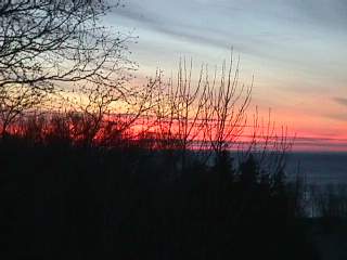 Sunset over Lake Superior