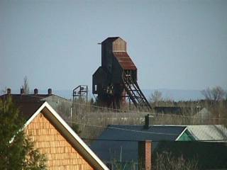 Mine shaft south of Calumet