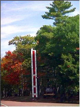 World famous Snow Thermometer - 32 feet