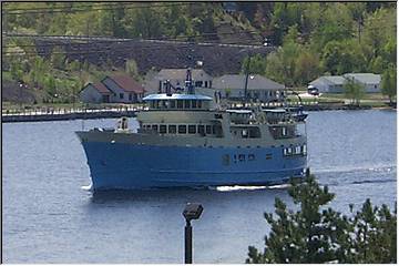 Traffic on the Portage Canal