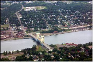 Flyover Houghton/Hancock