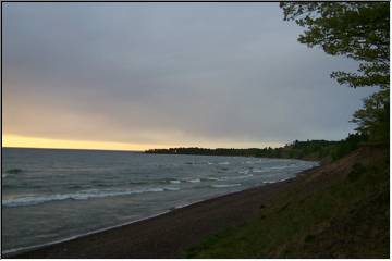 Water's edge, Great Sand Bay