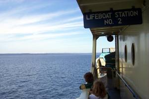 Approaching Isle Royale