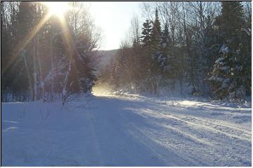 Old railroad bed