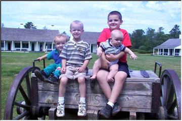 Boys at the Fort