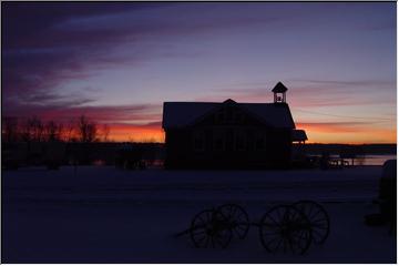 Red sky morning