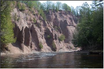 Steep walls