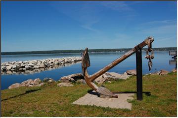 Grounded anchor