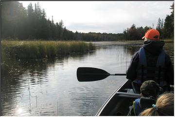 Morning canoe