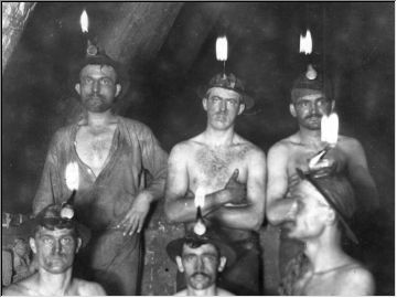 Hard working miners