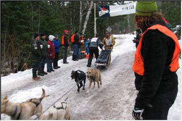 Musher and team