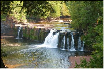 Rushing waters