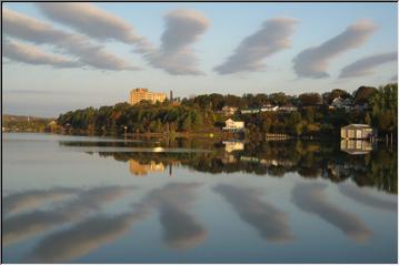 Mirrored clouds