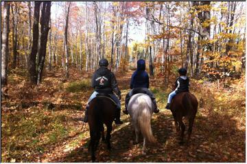 Riding into fall