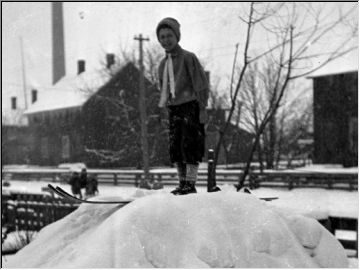 Back yard ski jump