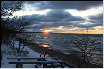 Shortest Day Sunset