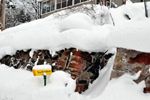 Snowy wall