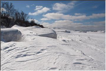 Frozen shores