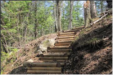 Monks trail stairway