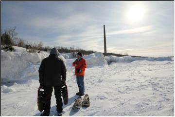 Freda on ice