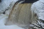 Rushing water