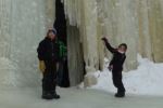 Ice cave opening