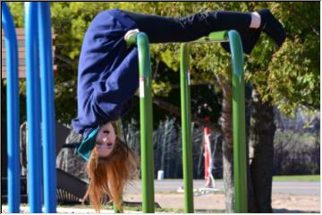 Hanging around