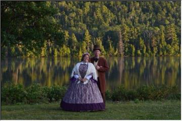 The bride and groom