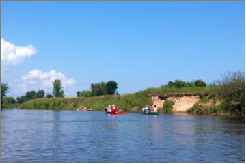 River kayaking