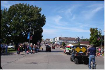 Parade route