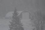 Blowing snow