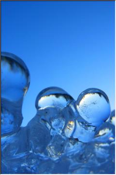 Clear ice