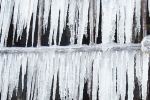 Icicles all in a row