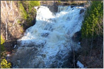 White water rushing