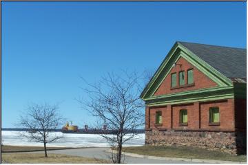 At the Soo Locks