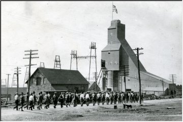 Marching cadets