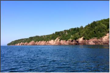 Pictured Rocks in Houghton