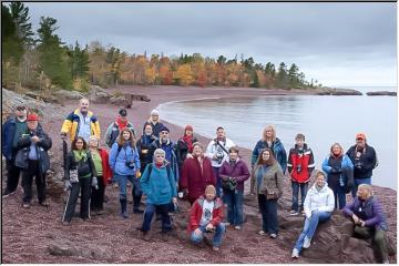 Photography walk participants