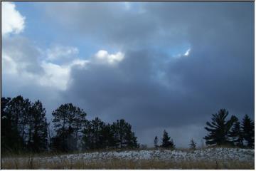 Brimley snow clouds