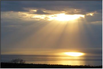 Heaven sent rays